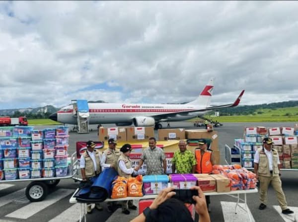 Athan RI Di Canberra Berperan Aktif Dalam Bantuan Kemanusiaan RI Untuk Vanuatu