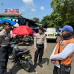 Jaga Harkamtibmas, Sat Samapta Polres Ciamis Patroli Roda 2 Keliling Perkotaan Sasar Pasar Manis Ciamis