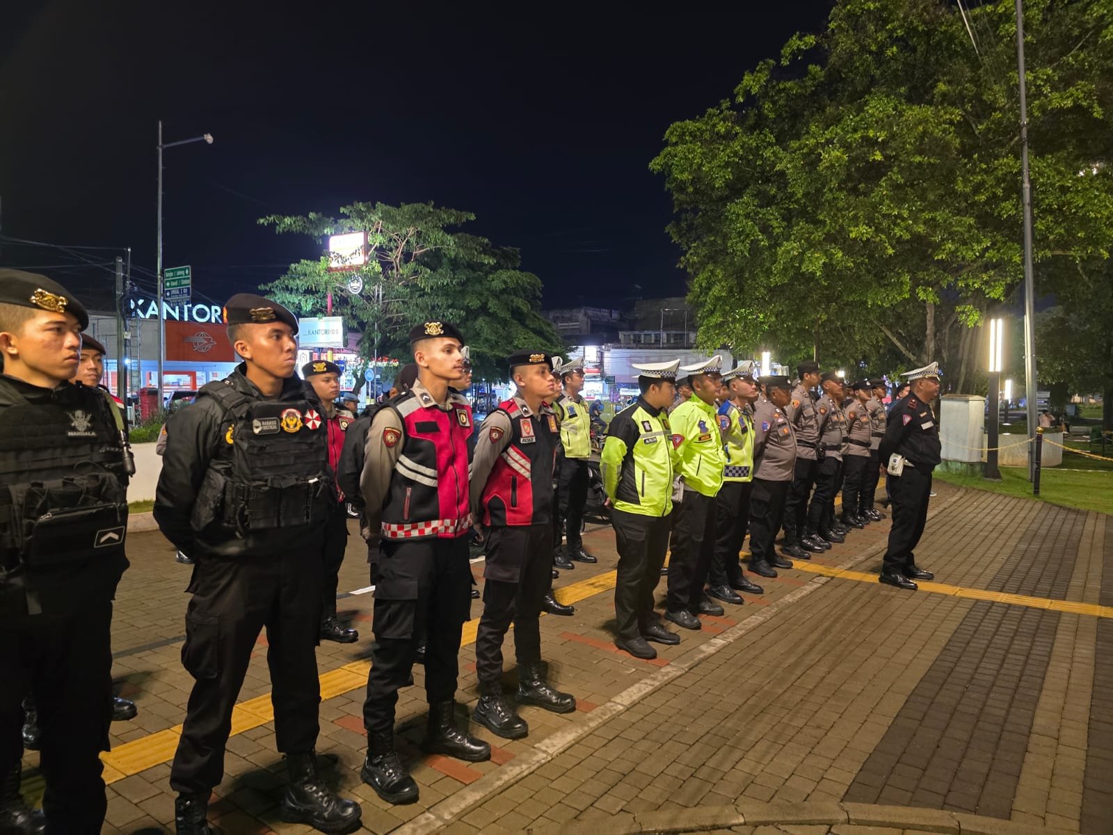 Berikan Rasa Nyaman Warga Ciamis, Polres Ciamis Intens Patroli KRYD di Malam Hari