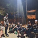 Berikan Rasa Nyaman, Polsek Sukadana Polres Ciamis Patroli Biru Hingga Pemukiman Warga