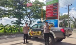 Antisipasi Gangguan Kamtibmas Polsek Lakbok Polres Ciamis Intens Patroli KRYD ke Masyarakat