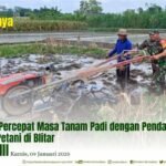 BABINSA PERCEPAT MASA TANAM PADI DENGAN PENDAMPINGAN KEPADA PETANI DI BLITAR