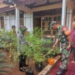 Bhabinkamtibmas Desa Pusakanagara Dukung Program ASTA CITA di Bidang Ketahanan Pangan