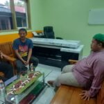 Polsek Cijeungjing Polres Ciamis Sambangi Pondok Pesantren Nurul Amal Desa Bojongmengger