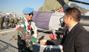 KRI Sultan Iskandar Muda-367 Tiba Di Beirut Lebanon