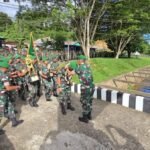 Batalyon Infanteri 763/SBA meraih kemenangan luar biasa dalam ajang Tontangkas dalam rangka HUT Kodam XVIII/Kasuari