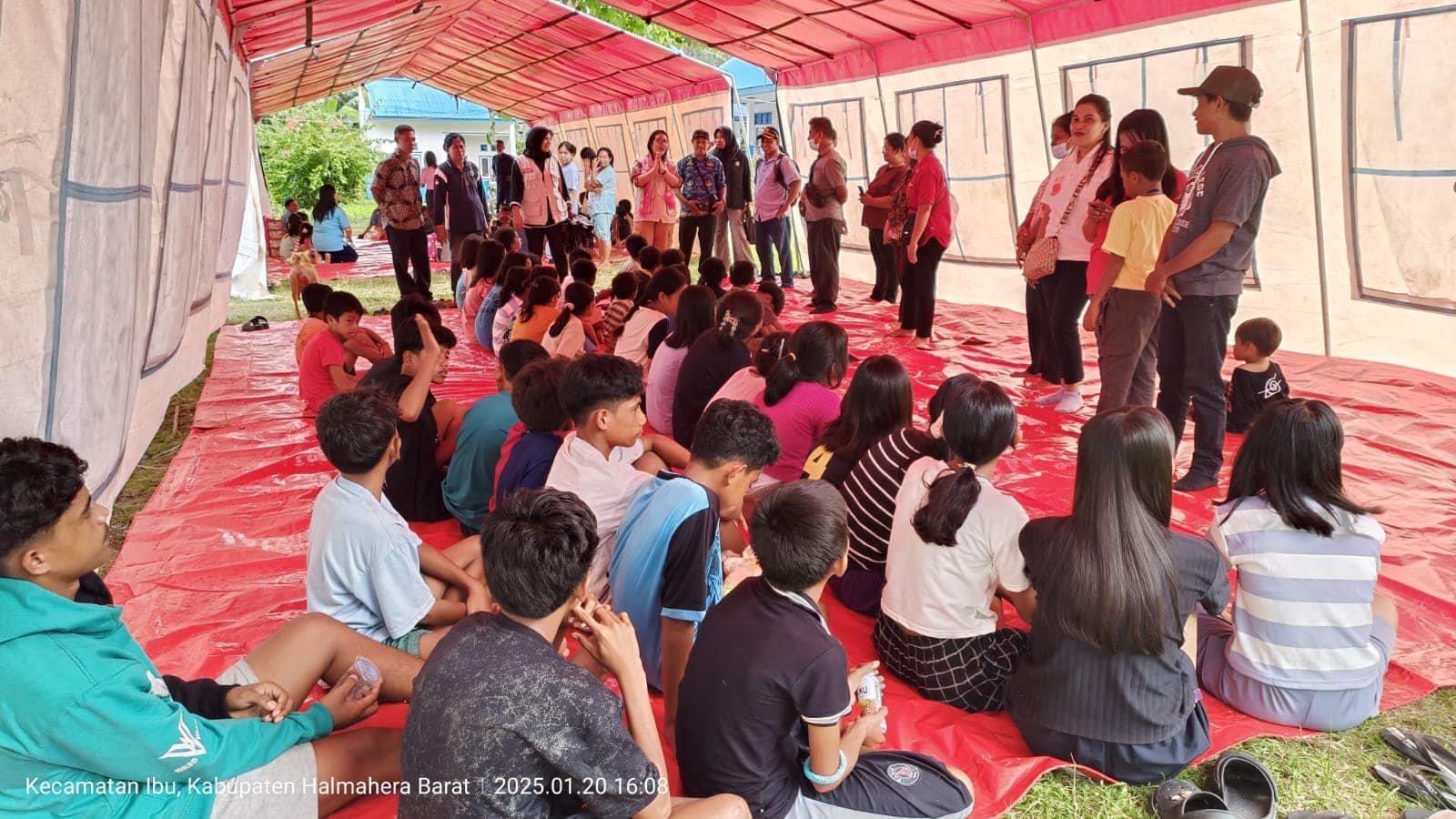 Deputi Bidang Sistem dan Strategi BNPB Raditya Jati sebagai perwakilan BNPB