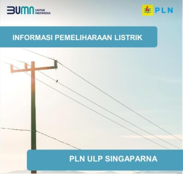 Tingkatkan Keandalan Pasokan Listrik ke Pelanggan, PLN ULP Singaparna Lakukan Perawatan di Beberapa Wilaya