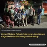 Patroli Malam: Polsek Pebayuran Ajak Warga Cegah Kriminalitas dengan Siskamling