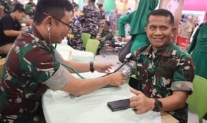 Peringati HUT Ke-79 Persit, Kodim 0713/Brebes Gelar Donor Darah