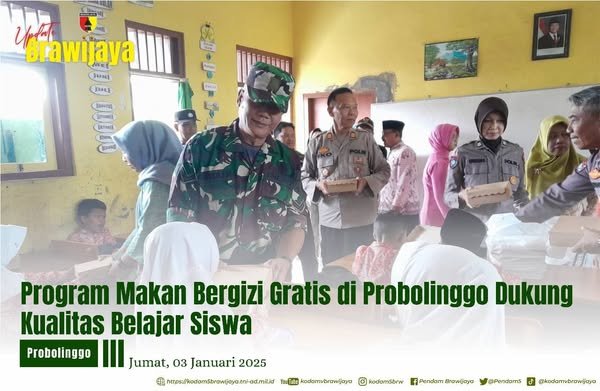 PROGRAM MAKAN BERGIZI GRATIS DI PROBOLINGGO DUKUNG KUALITAS BELAJAR SISWA