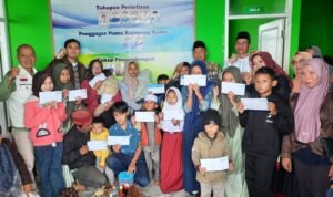 Hadiri Undangan Dinas Peternakan dan Perikanan Kab. Ciamis, Dalam Rangka Tasyakur Binni'mah dan Peringatan Isra Mi'raj, PLN UP3 Tasikmalaya Bersama YBM PLN Berbagi Kebahagiaan