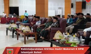 Kabintaljarahdam XIV/Hsn Hadiri Mukerwil X DPW Islamiyah Sulsel