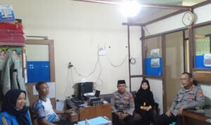 Cooling System Polsek Rancah Polres Ciamis Koorkom Bahaya TPPO ke Korwil Pendidikan