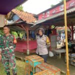 Antisipasi Gangguan Kamtibmas Polsek Ciamis Datangi Area Liga Merpati di Desa Sukajadi
