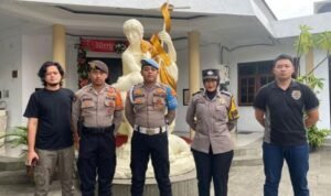 Berikan Rasa Nyaman Polres Ciamis Bersiaga di Gereja Katolik Santo Yohanes Pembabtis Ciamis