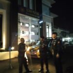 Humanis Personel Samapta Polres Ciamis Datangi Satpam STIKes Muhammadiyah Ciamis Beri Imbauan Kamtibmas