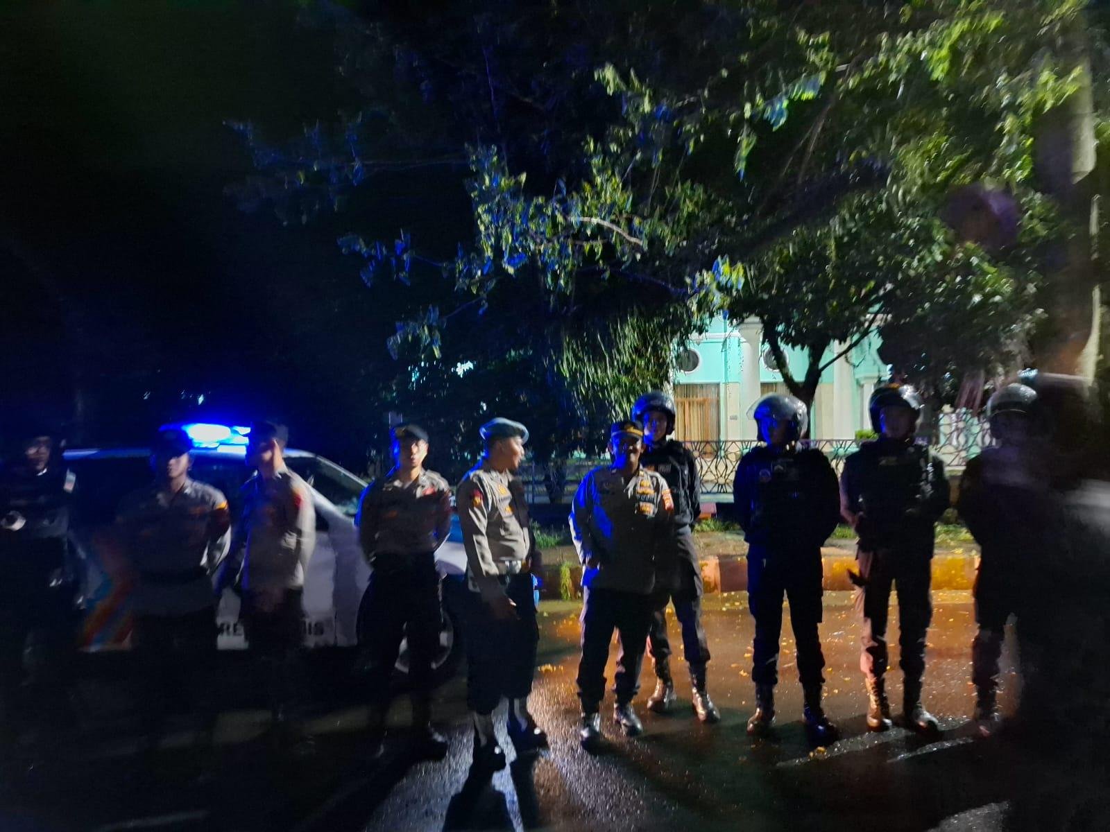 Berikan Rasa Nyaman Warga Ciamis Polres Ciamis Intens Patroli KRYD di Malam Hari