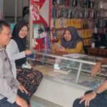 Polsek Sukadana Polres Ciamis Datangi Warga di Pasar Ciparigi Beri Imbauan Kamtibmas