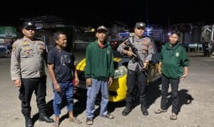 Berikan Rasa Nyaman Polsek Banjarsari Patroli Biru Cegah Gangguan Kamtibmas di Malam Hari