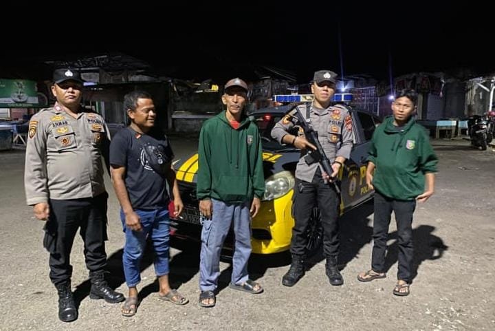 Berikan Rasa Nyaman Polsek Banjarsari Patroli Biru Cegah Gangguan Kamtibmas di Malam Hari