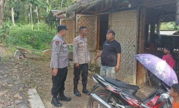 Antisipasi Gangguan Kamtibmas Polsek Rancah Polres Ciamis Patroli Perbatasan Jabar-Jateng