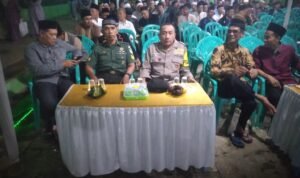 Polsek Lakbok Polres Ciamis Hadiri dan Beri Pengamanan Tabliq Akbar di Ponpes Al-Mujtahidin