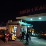 Berikan Rasa Aman Personel Polsek Kawali Polres Ciamis Patroli Dialogis di Malam Hari