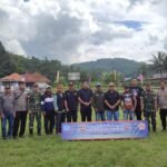 Polsek Panjalu Polres Ciamis Hadiri Pembukaan Turnamen Sepak Bola Jamparing Sampana Cup