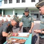 DANDIM 0612/TASIKMALAYA PIMPIN UPACARA PELEPASAN PINDAH SATUAN, PURNA TUGAS, DAN SERAH TERIMA JABATAN DANRAMIL