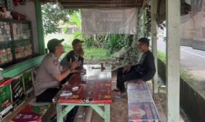 Cooling System, Polsek Cikoneng Polres Ciamis Koorkom Bahaya TPPO ke Warga di Gandasari