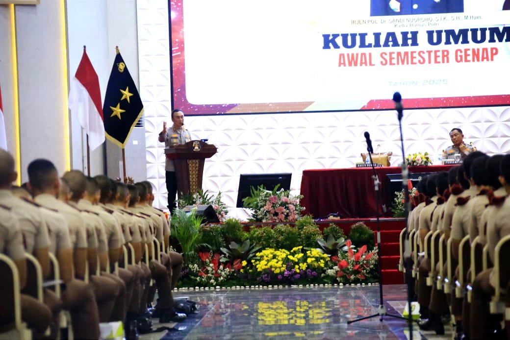 Kadiv Humas: Taruna Akpol Harus Jadi Agen Cooling System Sebagai Pengemban Fungsi Kehumasan