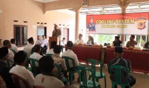Cooling System Jaga Harkamtibmas, Kapolres Ciamis Koorkom Bareng Warga Sukamulya