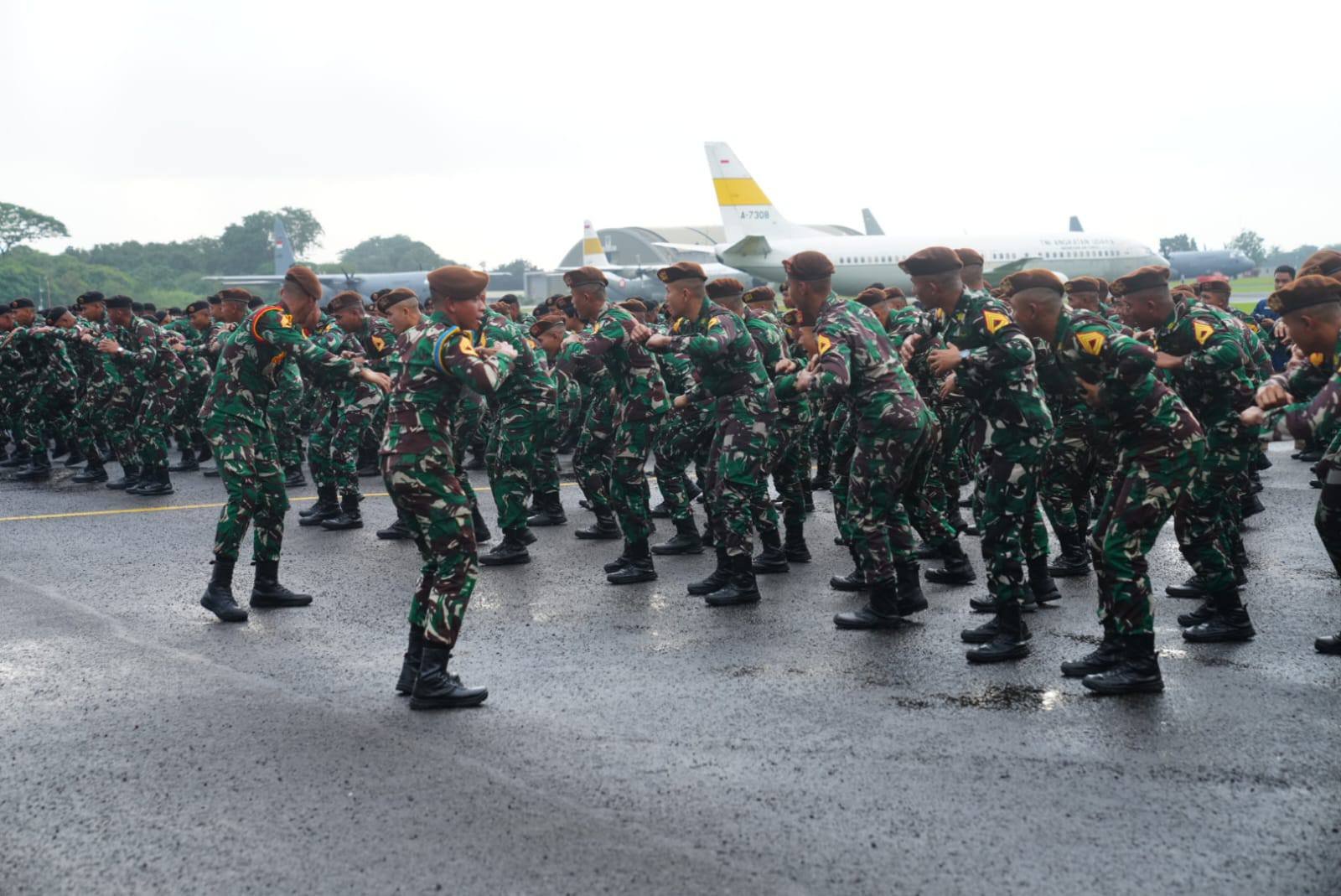 Panglima TNI Sambut Kedatangan Kontingen Patriot Indonesia