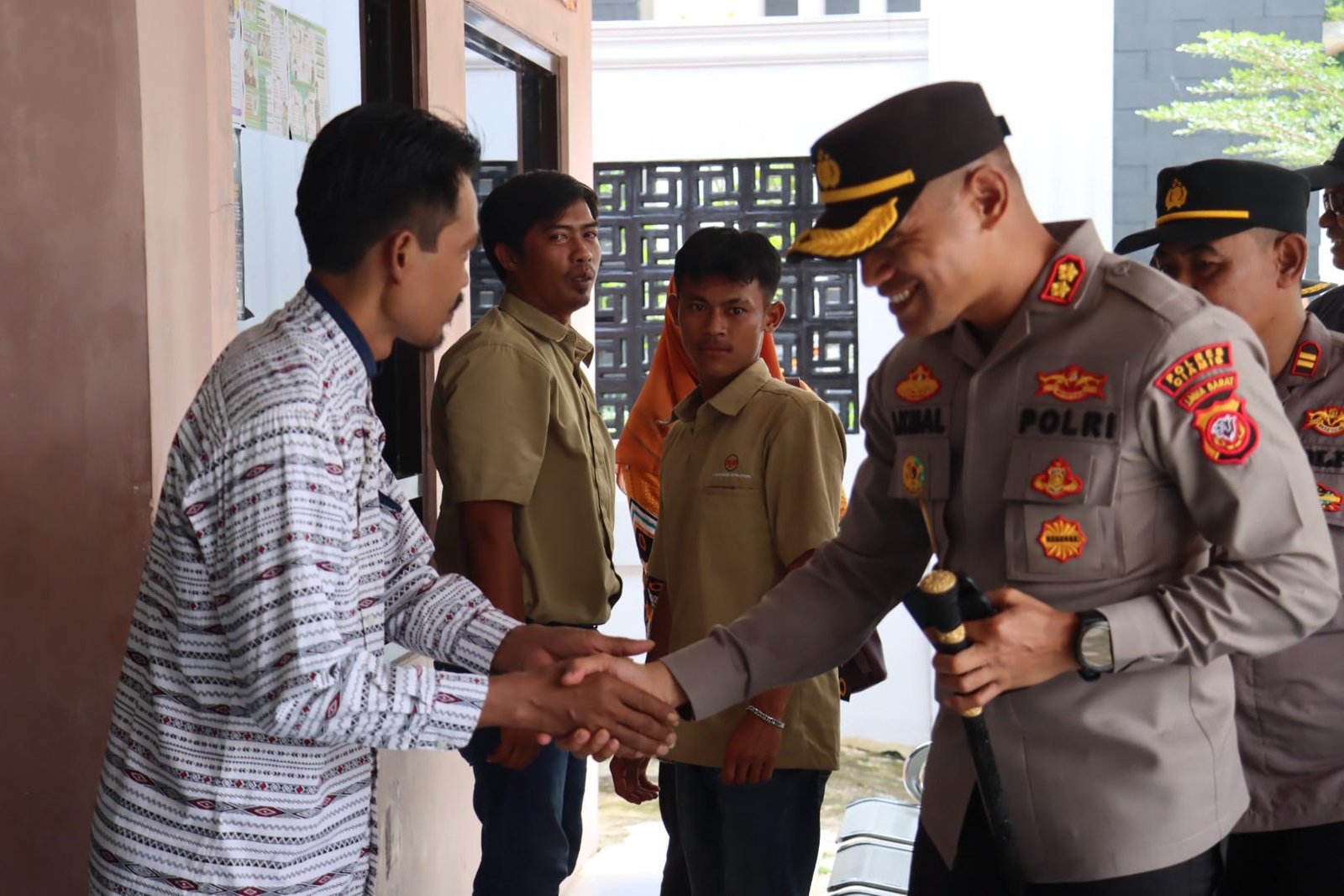 Cooling System Jaga Harkamtibmas, Kapolres Ciamis Koorkom Bareng Warga Sukamulya