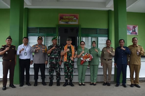 Kodim 1424/Sinjai Terima Kunjungan Kerja Brigjen TNI Andre Clift Rumbayan, S.Sos, M.M (Danrem 141/Toddopuli)