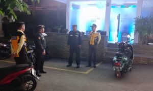 Sat Samapta Polres Ciamis Patroli Kamtibmas ke Obvit Kantor Perbankan Jadi Sasaran