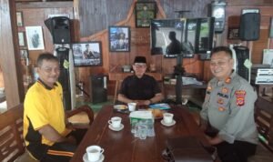 Perkuat Sinergitas, Polsek Cijeungjing Polres Ciamis Koorkom ke Tokoh Agama Jaga Harkamtibmas