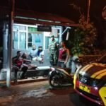 Jaga Harkamtibmas, Polsek Kawali Intensifkan Patroli Gabungan Kewilayahan Saat Malam Hari