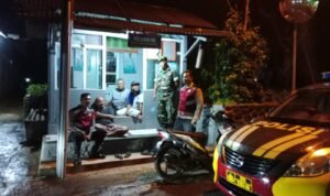 Jaga Harkamtibmas, Polsek Kawali Intensifkan Patroli Gabungan Kewilayahan Saat Malam Hari