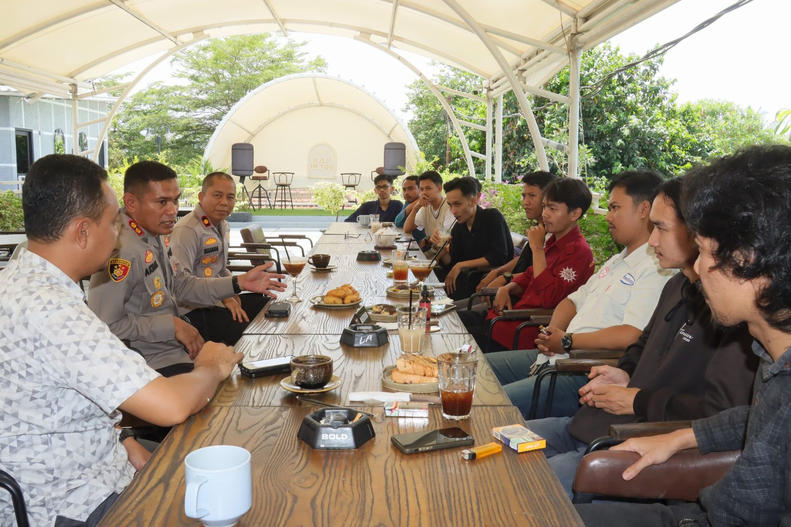 Kapolres Ciamis Bersilaturahmi dengan Cipayung Plus: Perkuat Sinergi untuk Kondusivitas Wilayah