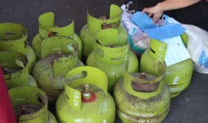 Sat Reskrim Polres Ciamis Ringkus 5 Pelaku Curat Tabung Gas 3 Kg di Desa Saguling Baregbeg