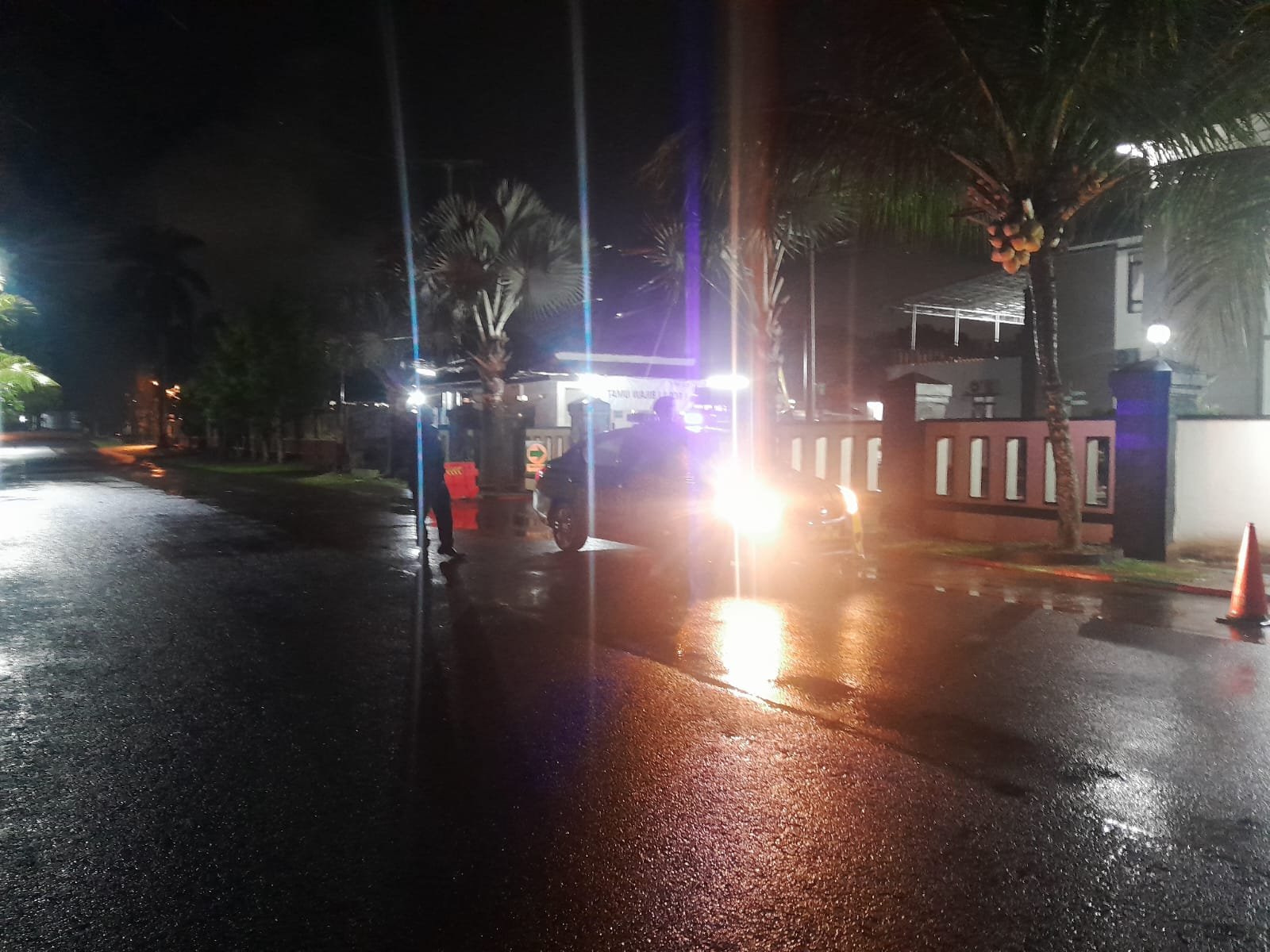 Cipkon Saat Ramadan, Sat Samapta Polres Ciamis Patroli Biru Daerah Rawan Kejahatan di Malam Hari