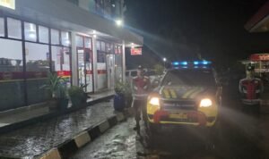 Polsek Cihaurbeuti Polres Ciamis Patroli Biru Antisipasi Gangguan Kamtinmas di Masyarakat