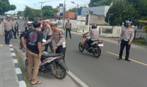 Tertib Berlalu Lintas, Polres Ciamis Tindak Puluhan Kendaraan Bermotor di Wilayah Ciamis Selatan