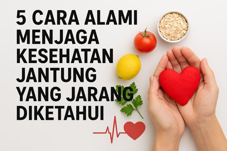 5 Cara Alami Menjaga Kesehatan Jantung yang Jarang Diketahui