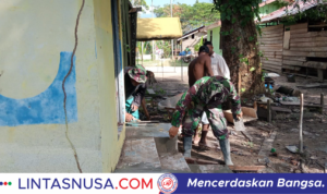 TMMD 124: Rehab 2 Unit MCK Progres 39% Kampung Yeflio.