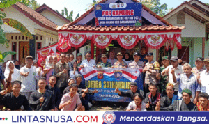 Perkuat Sinergi Tiga Pilar, Polsek Lakbok Dorong Kesadaran Kamtibmas Lewat Lomba Satkamling di Desa Kertajaya