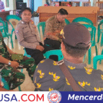 Polsek Lakbok Perkuat Sinergi Kamtibmas Lewat Sambang Silaturahmi di Desa Bantardawa