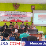 Polsek Kawali Kawal Musdes Pembentukan Koperasi, Wujud Dukung Polri Terhadap Kemandirian Ekonomi Desa